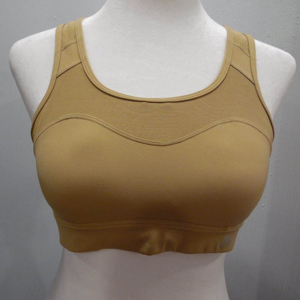 Yvette Sports Bra  Nude Color with built in pads  Women's Size Small